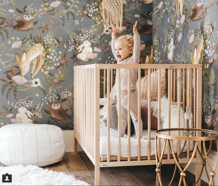 torinmia's tweet photo. Yeah. Put this wallpaper in my room and I'd have the exact same reaction. Gorgeous gender-neutral wallpaper from @anewalldecor https://t.co/X8HKKyTyDq