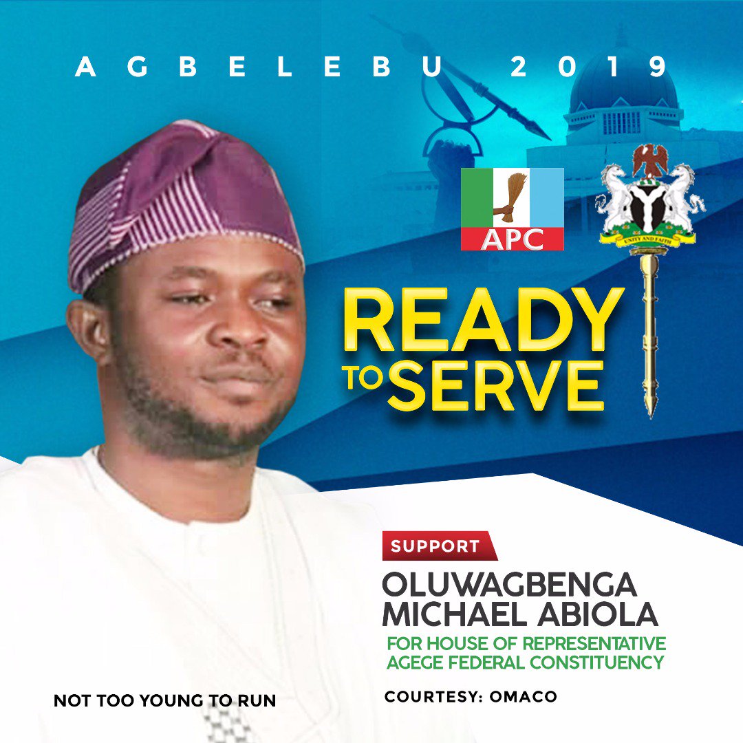 AGEGETV1's tweet image. #SPONSORED:The time for the Youth League in #AGEGE is now. We own the future and the future is now.Powered by: #OMACO
#NOTTOOYOUNGTORUN @Gbenga_Abiola7 @egunjobiagege @bamkehty @mudashiru_obasa @ibrahimowolabio @lshaofficial @solaosolana @onelagosfiesta