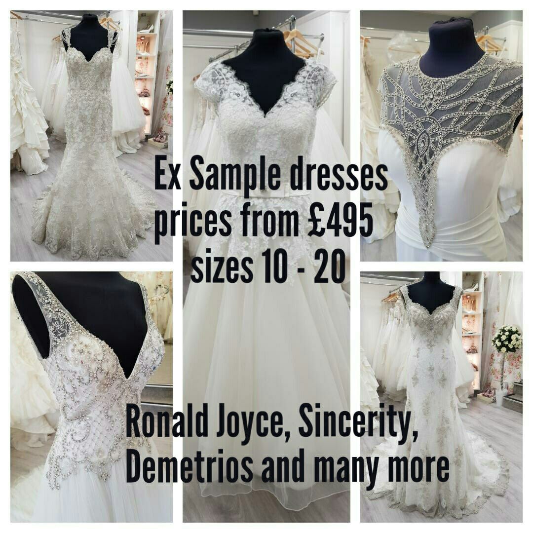 Designer preloved and ex sample wedding dresses #WeddingWednesday #prelovedweddingdresses #stockportbride #stockportweddings