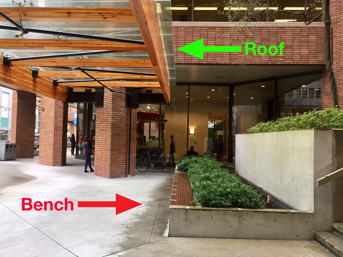 MitchellReardon's tweet image. Incompetent #designfail or #hostilearchitecture?

#raincouver