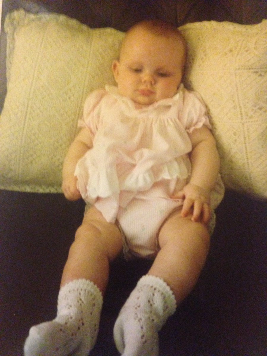 OrmerodChloe's tweet photo. Looking at old baby pictures tonight, I now 100% understand why my aunties called me sumo baby!!! 😂 #sumobaby #chubb https://t.co/9NnM5wLa3J