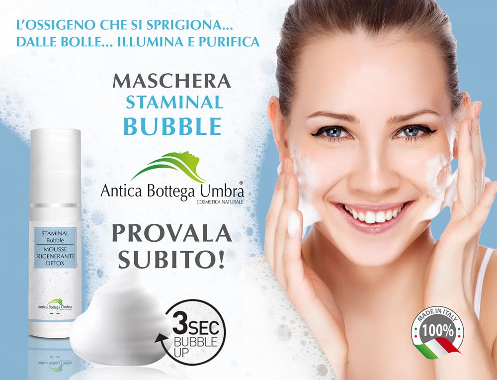 CosmesiAbu's tweet photo. Una maschera dalla texture soffice, che sprigiona ossigeno dalle bolle grazie alle cellule staminali in sinergia con l’acido ialuronico e collagene la pelle risulterà levigata,luminosa e visibilmente più giovane.✨ #skincare #beautyroutine #mask #bubblemask #detox #madeinitaly https://t.co/Dvaw9reMiA