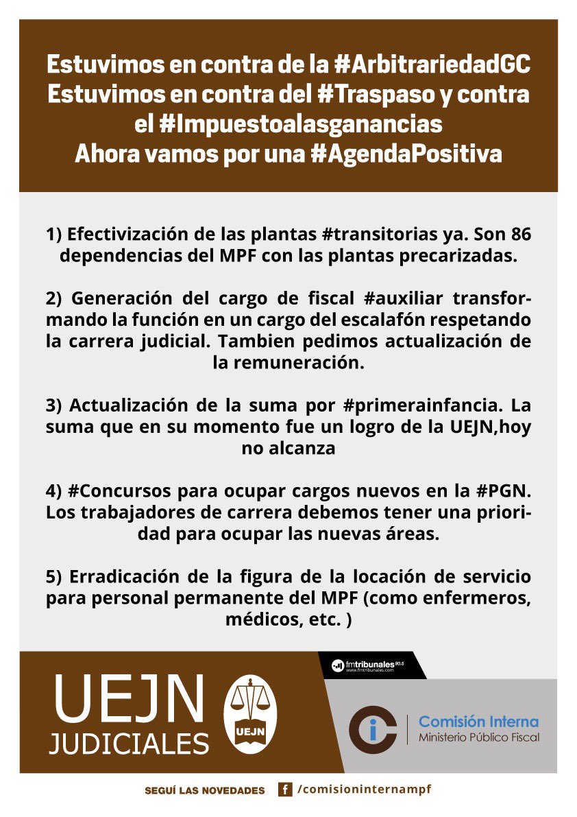 ComisionMpf's tweet photo. #Agendapositiva #MPF https://t.co/IpZRfmO9Zr