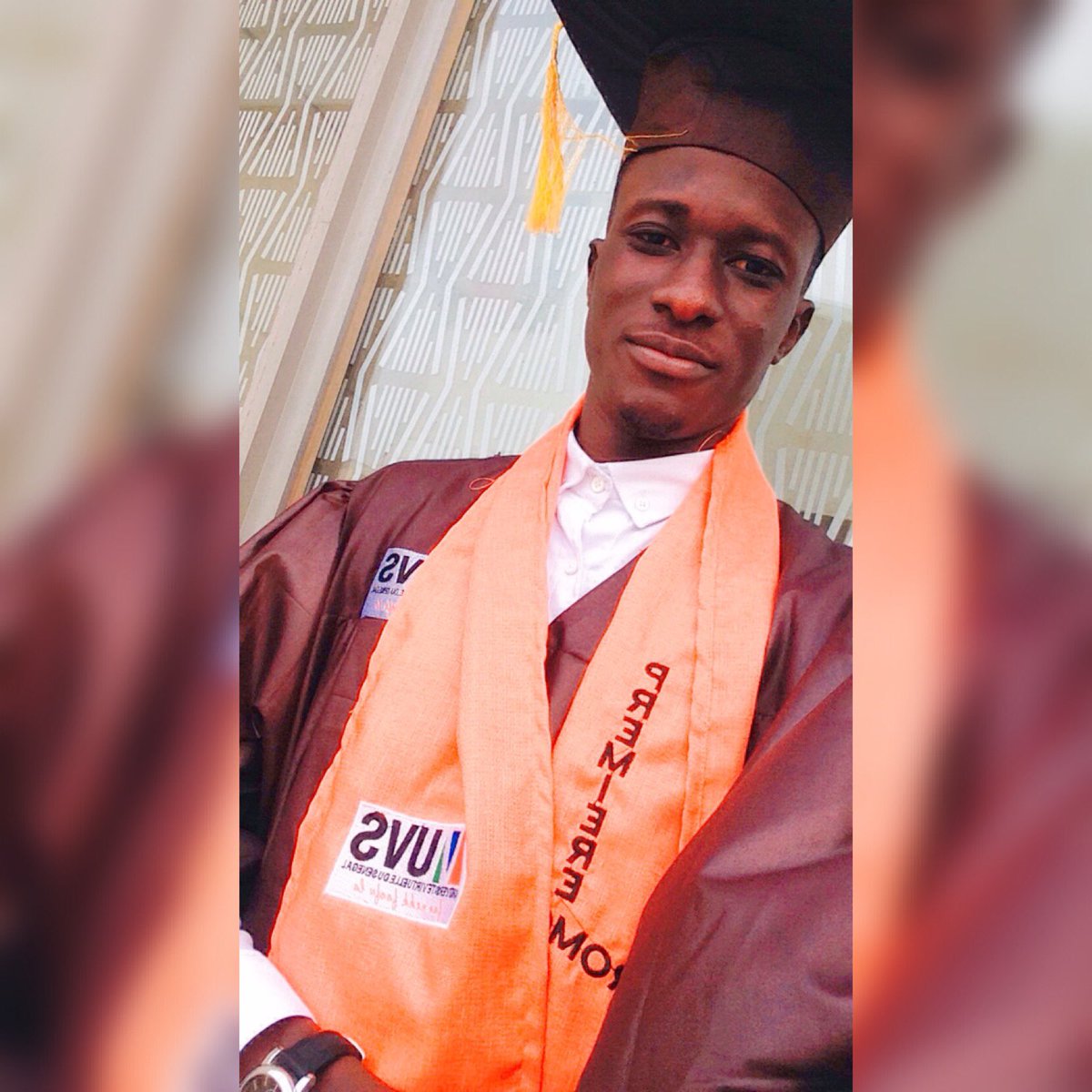 mbouppapaablaye's tweet photo. #Anoth succes 👨🎓. @UVS_Senegal #proud #elearning #NTIC #Senegal #enodakar #firstpromo https://t.co/sI8LxcaxNO
