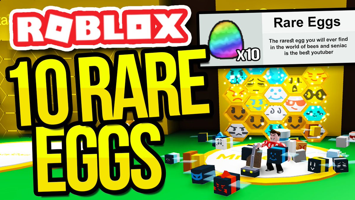 Seniac On Twitter Opening 10 Rare Eggs In Bee Swarm Simulator Https T Co Hjtstsvvvy - roblox bee swarm twitter