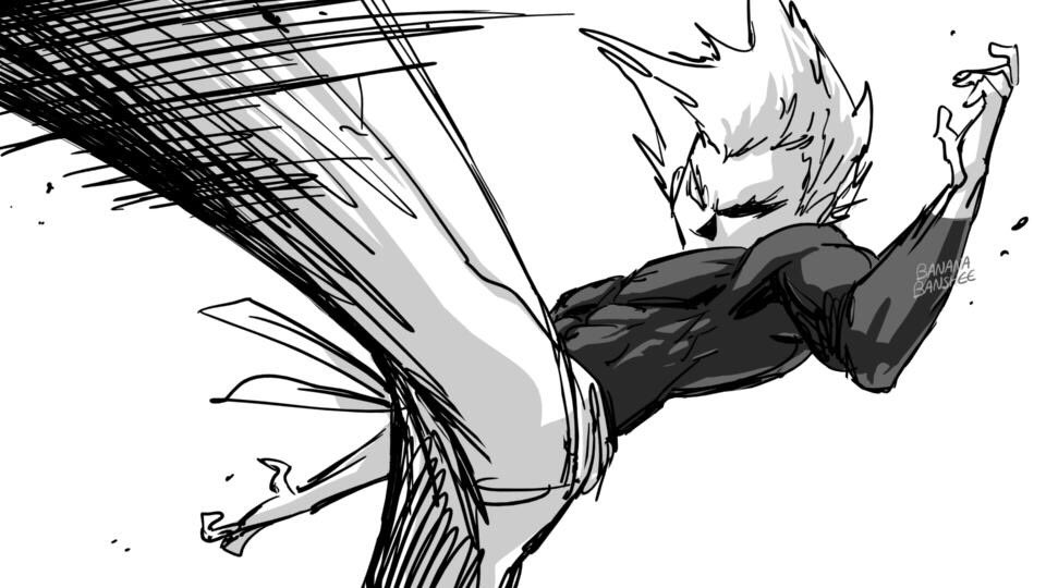 Garou doodles (part 1/2) Fight!
#onepunchman @NEBU_KURO #opm #ガロウ 