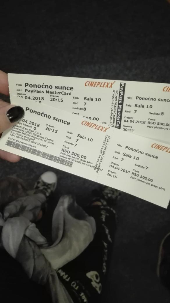 ImNinaM's tweet photo. Tickets - ✔. Popcorn - ✔. Tissues - ✔.
I'm ready for it, let's go😍 @bellathorne @PSchwarzenegger @midnightsunblog https://t.co/HsofgZ2qAE