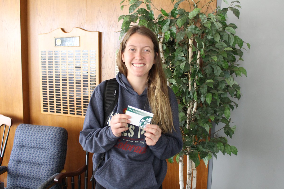 Congratulations to our Starbucks Twitter winner, Maddy! Didn't win this month? Don't worry! We will be picking a new follower each month to win a new gift card. Keep those eyes peeled! #Beachside #RezReviews #LongBeach #CSULB