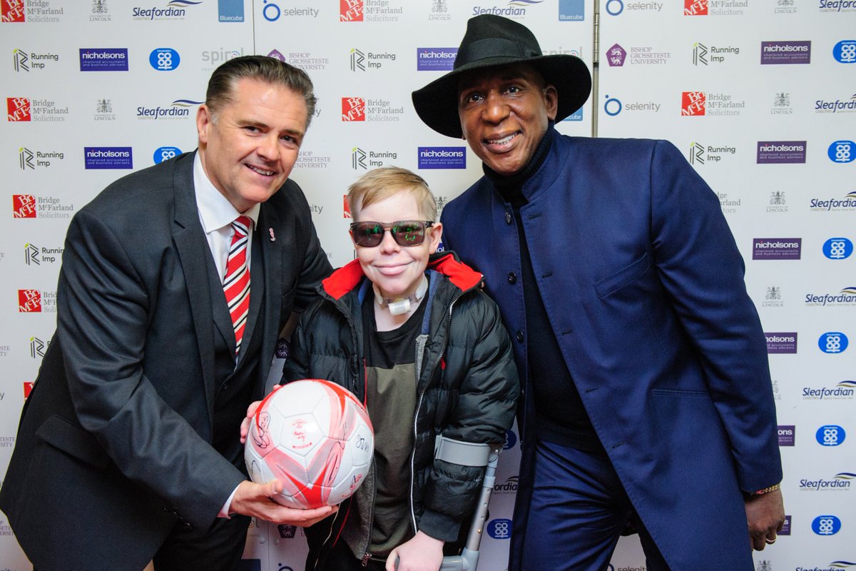 I met this brave little hero <a href="/Jacknotty1/">Jack</a> at <a href="/LincolnCity_FC/">Lincoln City FC 🇺🇦</a> he is on <a href="/itvcalendar/">ITV News Calendar</a> tonight talking @CheckatradeTrpy <a href="/wembleystadium/">Wembley Stadium</a> We are all going to sing his name as he walks out at the start of the game. #Onejacknotty will bring us luck and a WIN! #UTI😀