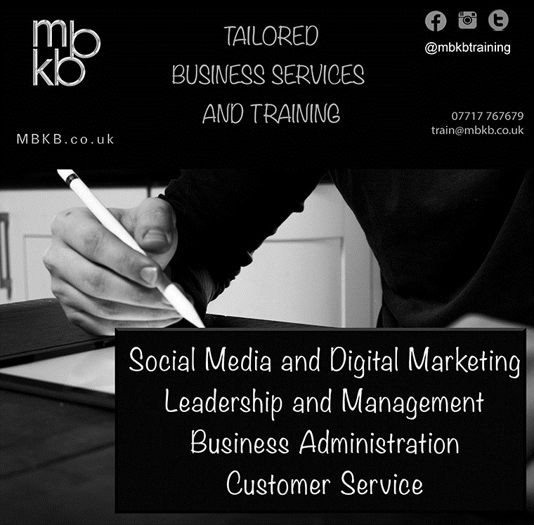 We have a variety of courses available.  Operations Manager L5, Team Leader/ Supervisor Level 3, Customer Service, Business Administration, Digital Marketing, Social Media for Business, Early years qualifications at levels 2, 3 and 4. #training #apprenticeships #SMEgrowth #MBKB