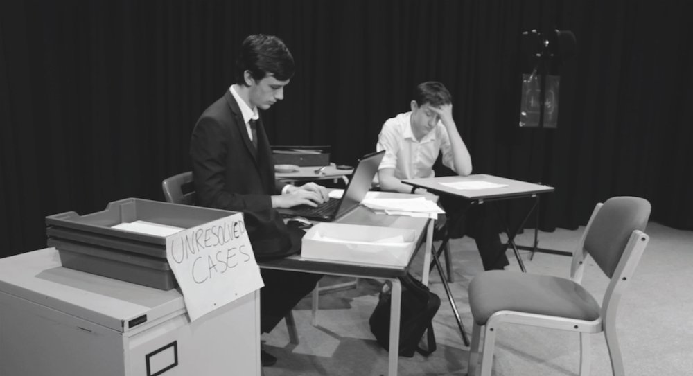 'Detective Salvador' by <a href="/EnfieldPQA/">PQA Enfield</a> is our second "Mystery Showcase" pick of the week.
...haunted by a pile of unresolved cases and a very unpopular detective agency which hasn’t seen a client in months. Until, one day, Cara enters his office...
pqatv.com/academy-produc…