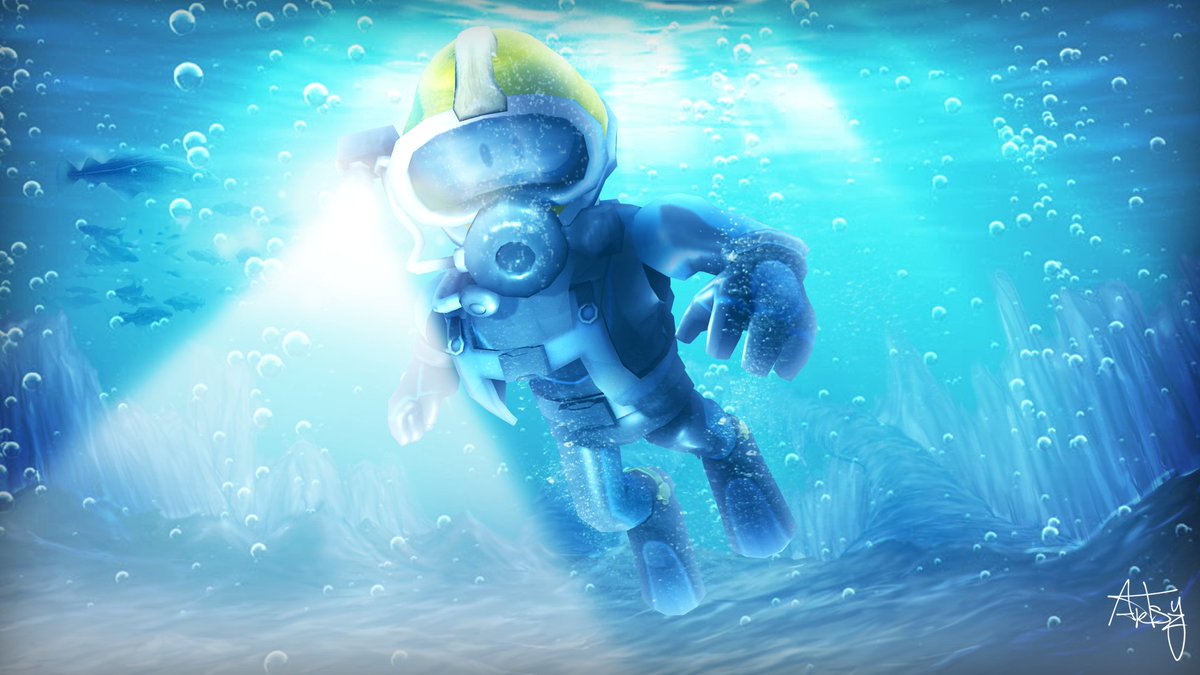 Artszy On Twitter Underwater First Time Painting My Backgrounds Came Out Pretty Nice Also My First Time Using Bones Instead Of A Roblox Rig 3 Roblox Robloxdev Robloxgfx Robloxart Https T Co Ufvrwx4jbt