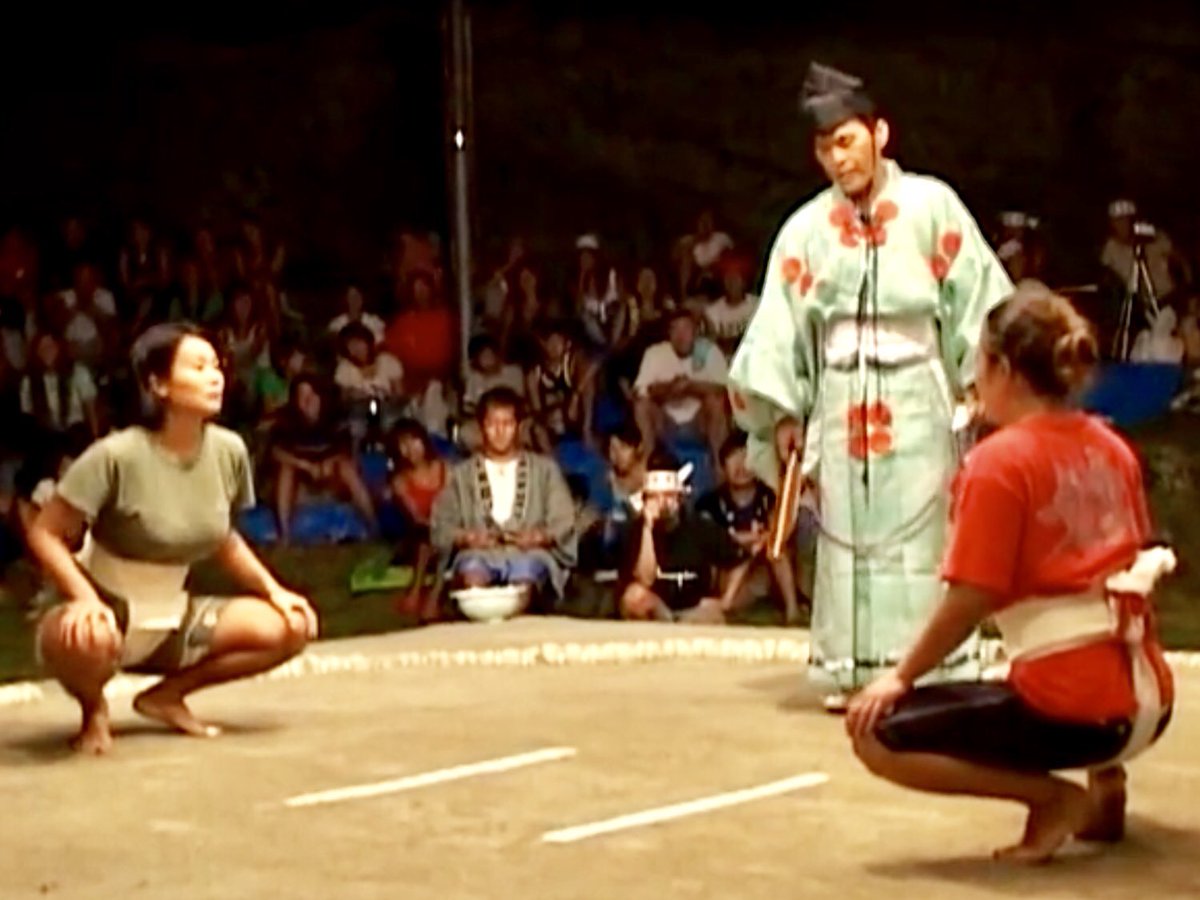 女子相撲と女相撲 大相撲の土俵女人禁制 とその歴史 Togetter