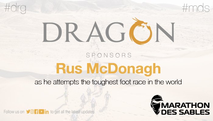 dragoncoin's tweet photo. Dragon is proud to announce that we will be sponsoring Rus McDonagh as he attempts the toughest foot race in the world @marathonDsables .
#drg #mds #dragon #dragonchallenge #teamdragon #drgtoken #sponsorship #RusMcDonagh #blockchainvision2018 #Marathondessables https://t.co/WPcB2vtGLu