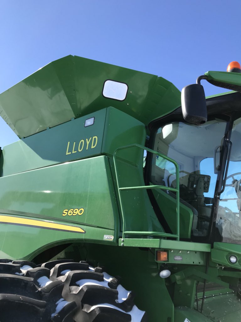Seen a lot of numbers on combines but never 2 named after characters in a movie!