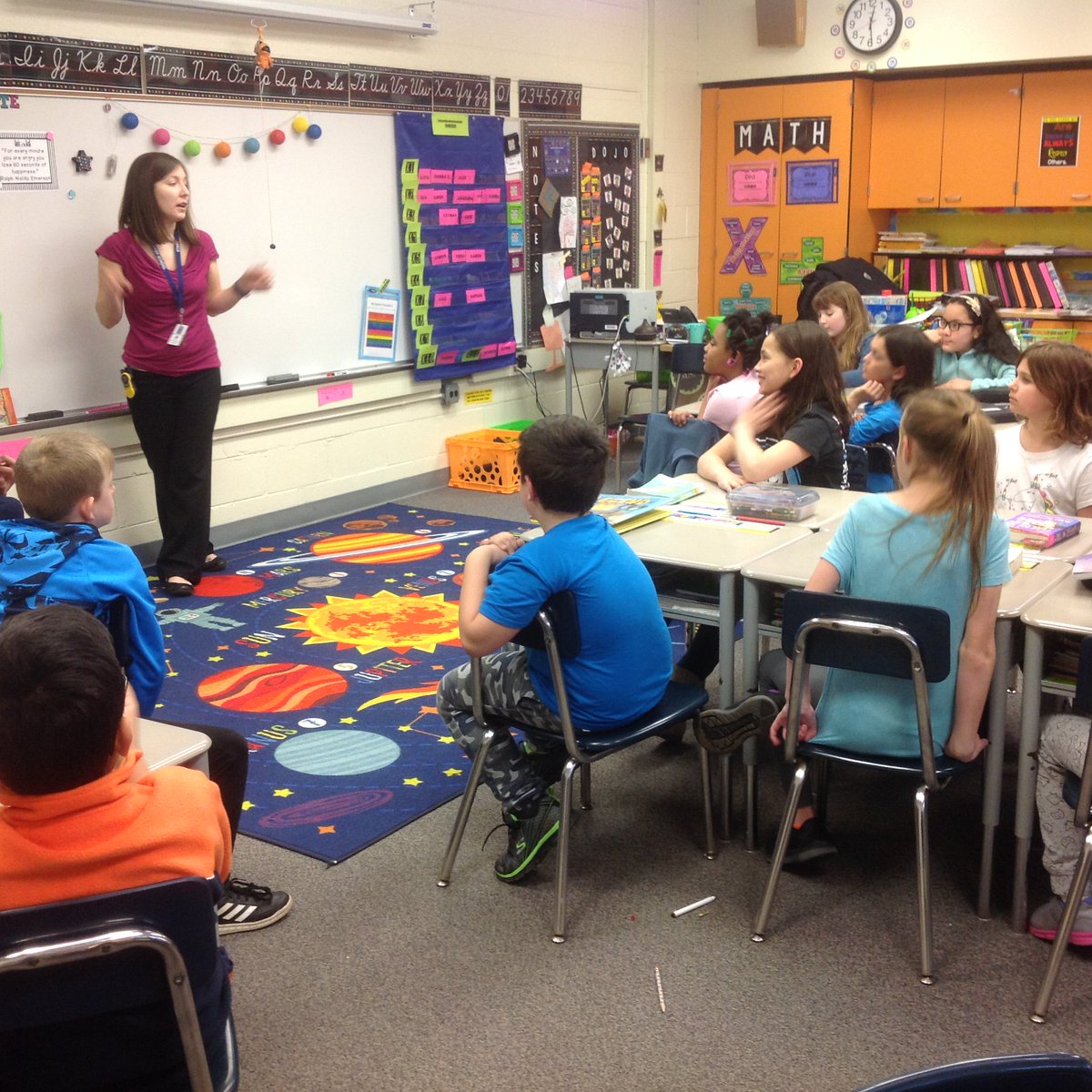 5thgradeplaid's tweet photo. Test anxiety? Not here! Thank you to our school nurse, Mrs. VanderPluym, for coming to visit us! She shared some great coping techniques and some helpful tips! #dg58learns #NursesRock #parcc #wevegotthis #gothirdgrade https://t.co/Z3w4hxWrrN