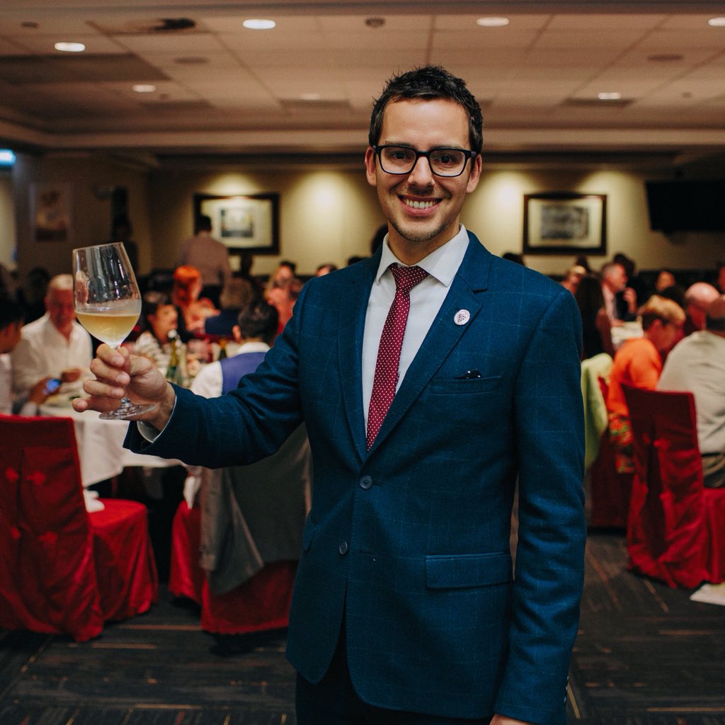asisomms's tweet photo. Carl Villeneuve Lepage is one of the two Canadian candidates for The Best Sommelier of the Americas 2018 contest taking place in Montreal next month. #ASIBestSomm #ASIAmericas2018 #ASIsomms https://t.co/bHqt9khMUQ