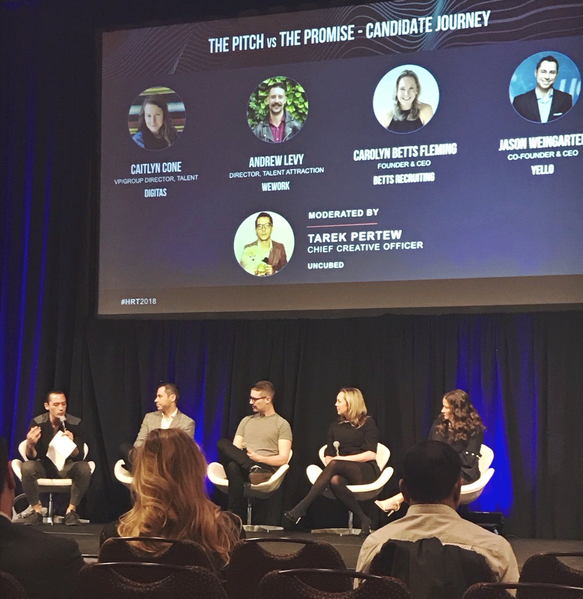 alex_ZaBac's tweet image. Thank you @tarekp #uncubed for inviting @svcalker @PotentialparkAB and myself to @hr_transform #HRT2018 Las Vegas! Great discussions about the Candidate Journey!