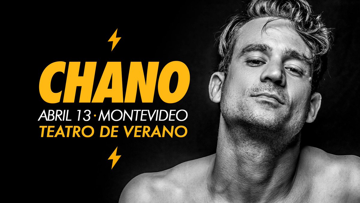 pantallazomvd's tweet photo. SORTEAMOS entrada doble para el concierto de @CHANOTB en Montevideo. El argentino se presenta el 13 de abril en el #TeatroDeVerano. Para participar: seguir a @pantallazomvd y RT 🤘Cierre del sorteo: 11/4 https://t.co/DQ1QOqry6a