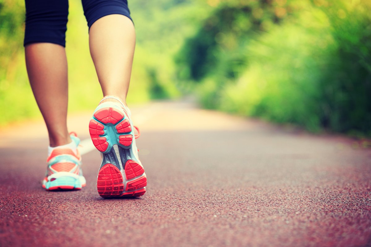 ACAtoday's tweet photo. It's #NationalWalkingDay! Make sure not to stoop your head or look down as you walk. This will challenge the normal forward curve of your neck, which, in turn, will cause you to carry your weight improperly. https://t.co/WURfv3SEwW