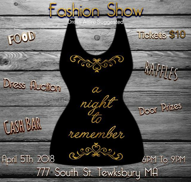 Amanda Germany and Jennifer Vecchione presents A Night To Remember - Thursday, April 5, 2018 in Tewksbury buff.ly/2Jj1kKj