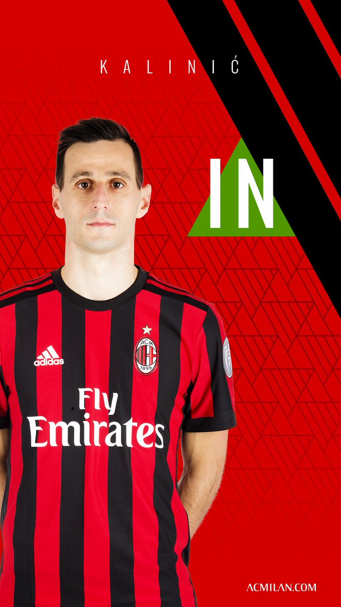 Bourgeon vacuum Burger AC Milan on Twitter: "69' First substitution / Primo cambio ⬆️ Kalinic ⬇️ Cutrone #MilanInter 0-0 https://t.co/kbQSVgMJWu" / Twitter Bourgeon vacuum Burger AC Milan on Twitter: "69' First substitution / Primo cambio ⬆️ Kalinic ⬇️ Cutrone #MilanInter 0-0 https://t.co/kbQSVgMJWu" / Twitter