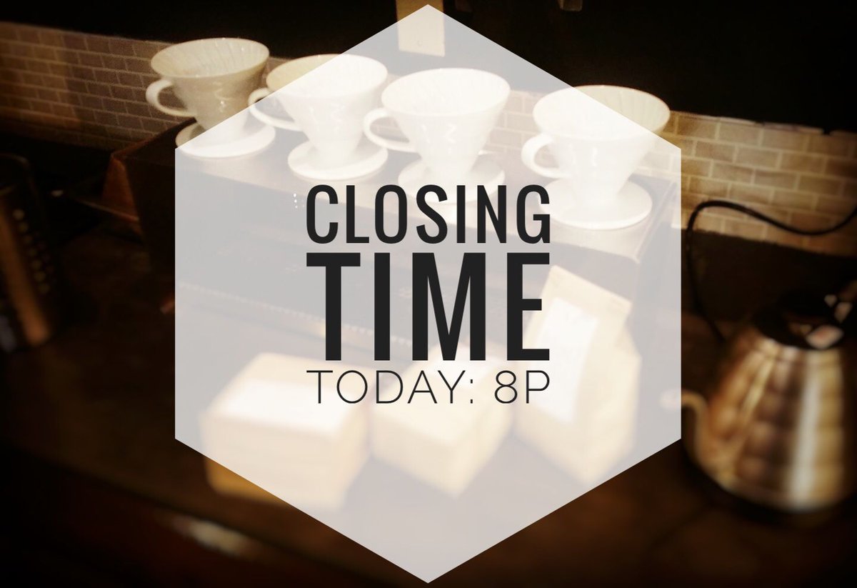 themusecoffeeco's tweet photo. Hello, muse friends! We are closing early tonight, come get a treat before tonight’s closing time! https://t.co/xeo9gyjam1