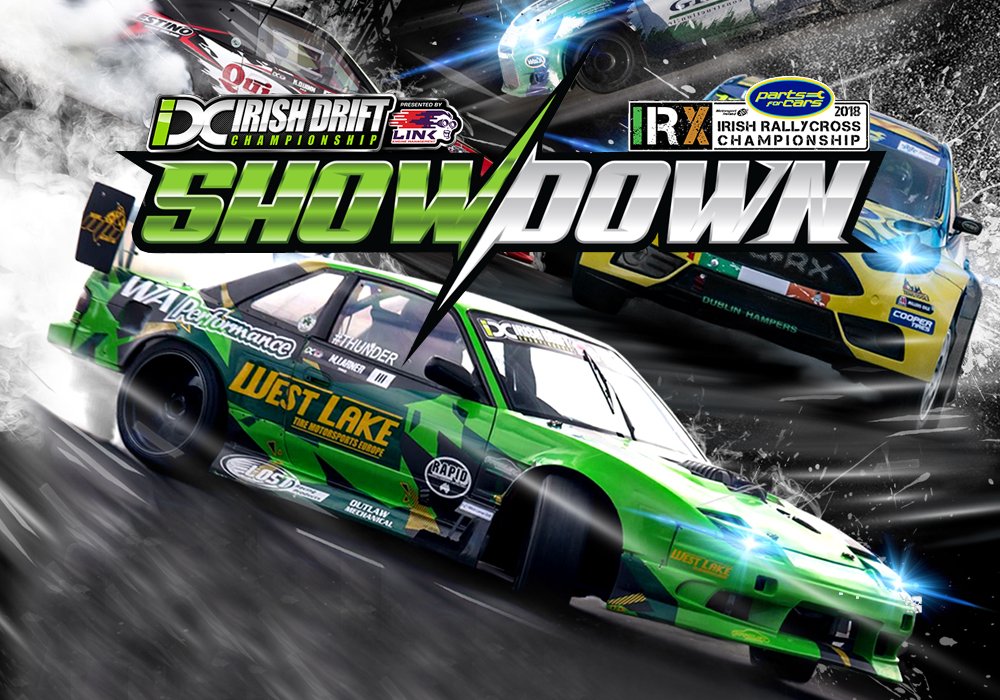 On April 21st &amp; 22nd, two worlds collide as the <a href="/IDCDrift/">IDC</a> and the <a href="/IRX_IE/">IRXChampionship</a> go head to head on track! Two of the fastest growing motorsports in the world will combine for one spectacular show of Drift and Dirt.
DON'T MISS THIS ONCE OFF HYBRID EVENT AT <a href="/Mondello_Park/">Mondello Park</a>