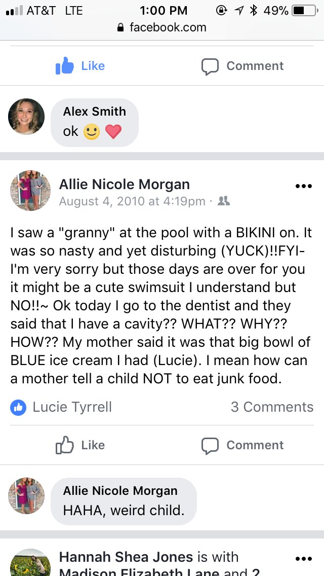 Jenna Morgan (@jmorgan188) on Twitter photo 