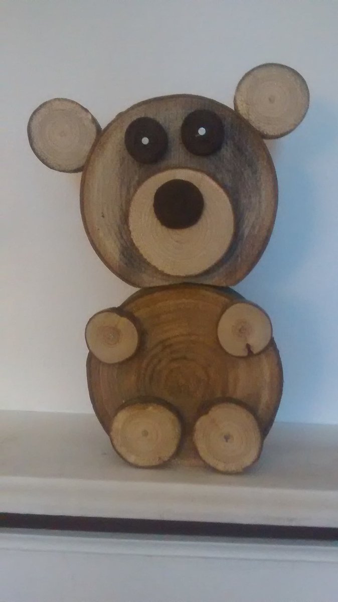 ageuk_wf's tweet photo. Just in.. the teddy bears. Will look lovely in the garden. Limited number grab one now £5 all money raised for our work in Waltham Forest. Thank you master craftsman Martin Benton for  making these for us https://t.co/8WA26LCiJ3