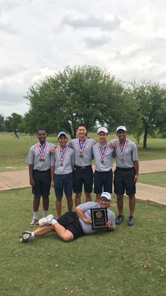 andy56yang's tweet image. Blessed to have won by 8 strokes and collected the District 20-6A Championship individually and as a team. It's been 7 years since Clements boys have won districts, so this one is for you Coach Jezek! #DistrictChamp #OnToRegionals