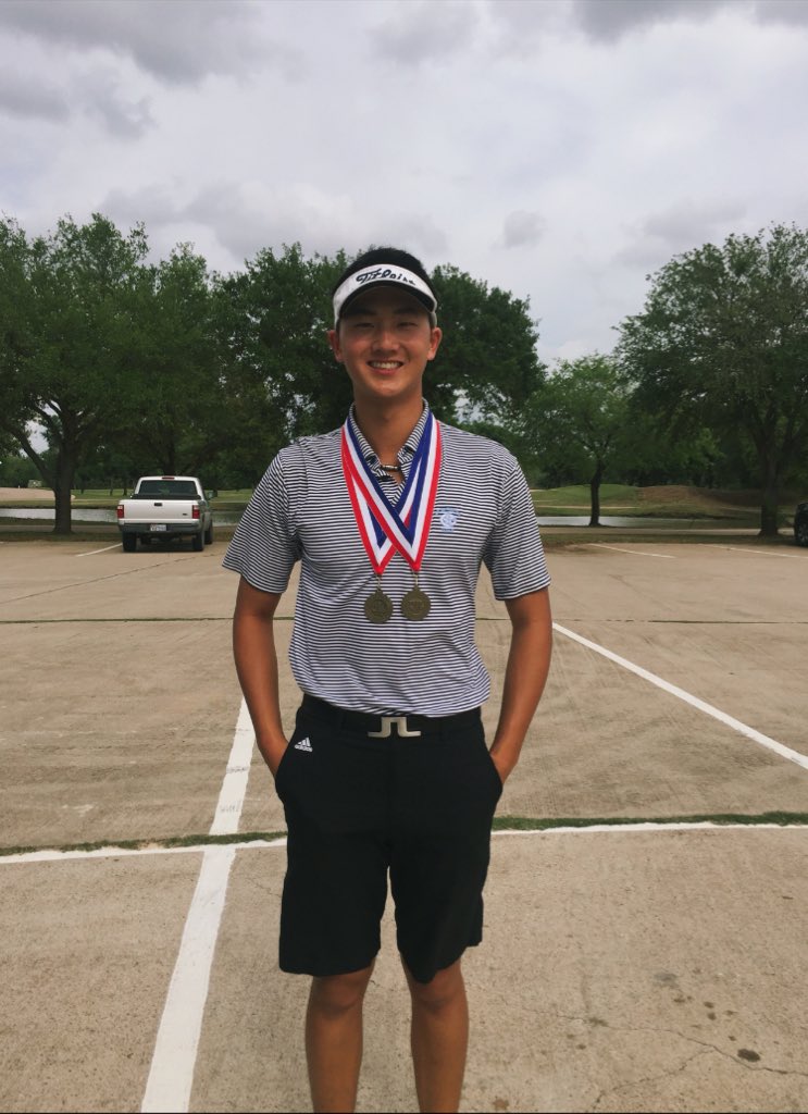 andy56yang's tweet image. Blessed to have won by 8 strokes and collected the District 20-6A Championship individually and as a team. It's been 7 years since Clements boys have won districts, so this one is for you Coach Jezek! #DistrictChamp #OnToRegionals