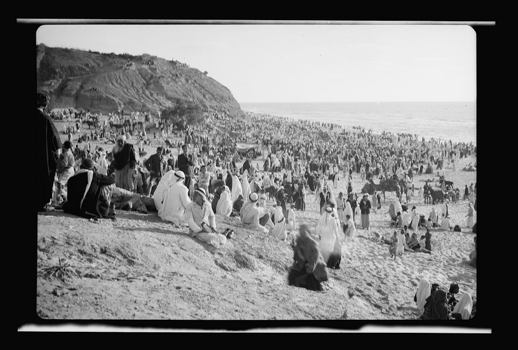 On the southern coast of Palestine, Job's Wednesday was celebrated at the beach within the site of ancient Ashkelon (at this time farmland of the neighboring village of Jura)Matson Collection, 1943 http://www.loc.gov/pictures/item/mpc2010007154/PP/