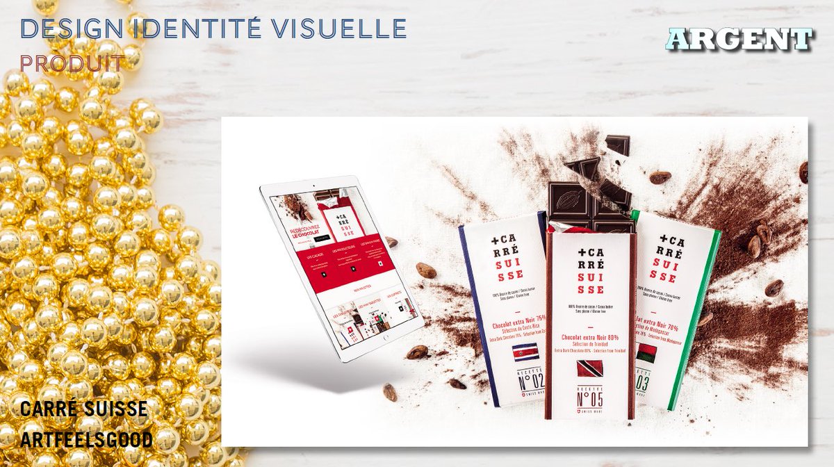 Strategies's tweet photo. Catégorie Design identité visuelle/Produits : ARGENT 
 @CarreSuisse et @artfeelsgood Bravo! 
#gpstrat #design https://t.co/ahsv6J33wL