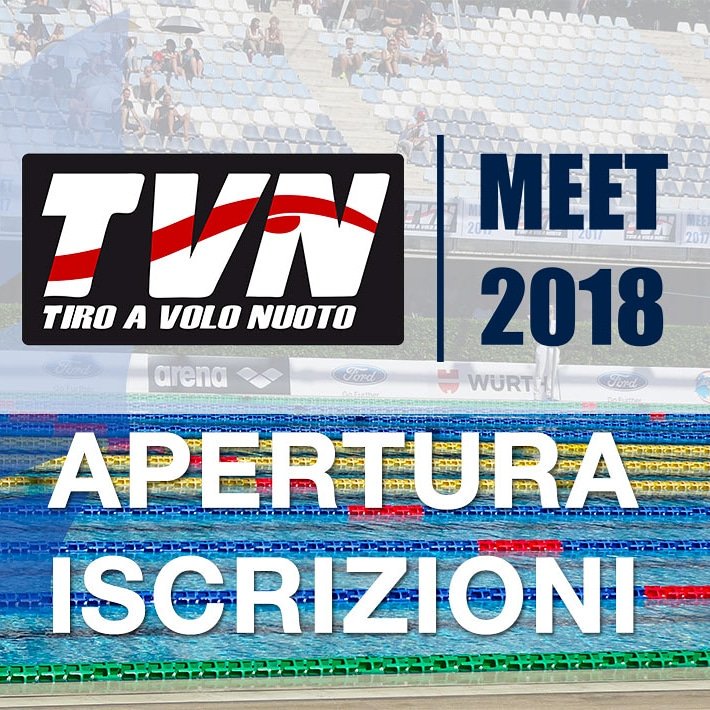 TVNMEET's tweet photo. Apertura iscrizioni per il #tvnmeet2018 dal 9/4 al 20/5 https://t.co/1UK5kkBIj3