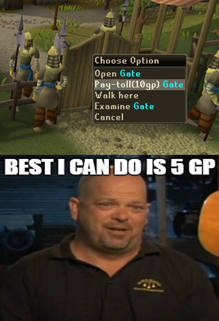 RSGoldMine's tweet photo. Alright my last offer 6 GP! 😂🤣
#OSRS #RSGoldMine https://t.co/8Pz8DE9Dmo