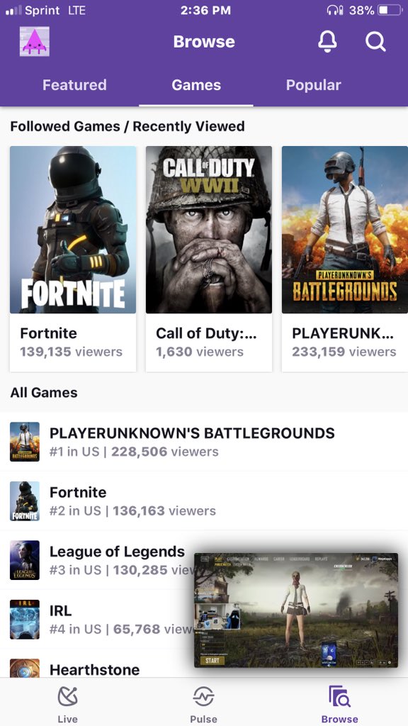 DerpyGiants's tweet photo. the only time you will see pubg pass fortnite is when @Ninja is playing it😂 https://t.co/ntfUn0hVel
