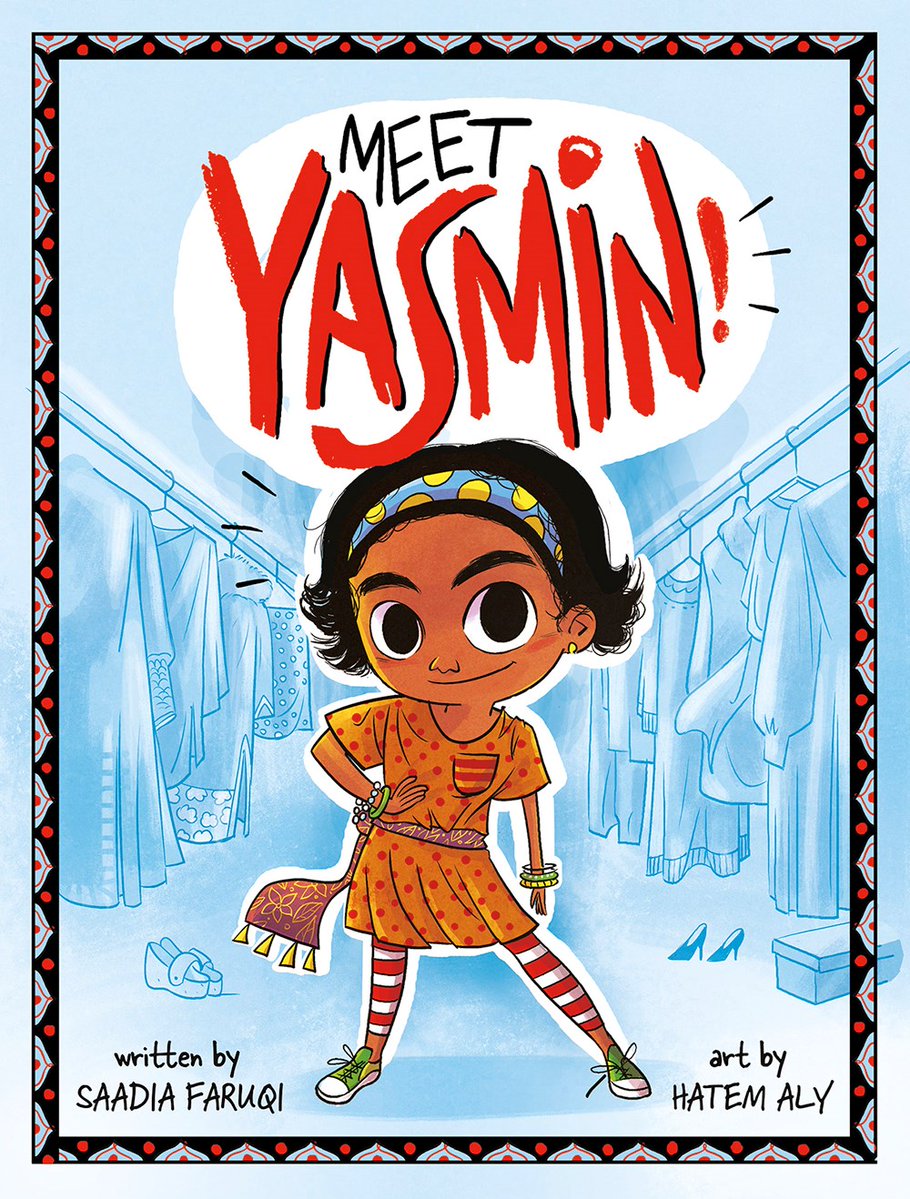 MrSchuReads's tweet photo. In honor of #SLM18, I'm giving away 3 copies of Meet Yasmin! RT before 9 PM CST to enter the drawing. https://t.co/m6BjyLJ5eI