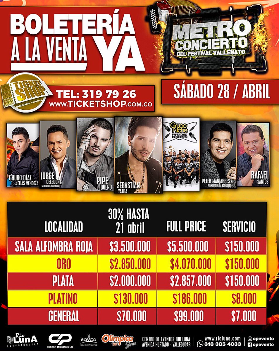 FansPBNOsMarta's tweet photo. Pipeeeeeeeeeee 😍😍😍😍 Alla te veremos @PipeBueno #MetroConcierto 🖤 https://t.co/qyho7nSZ1r