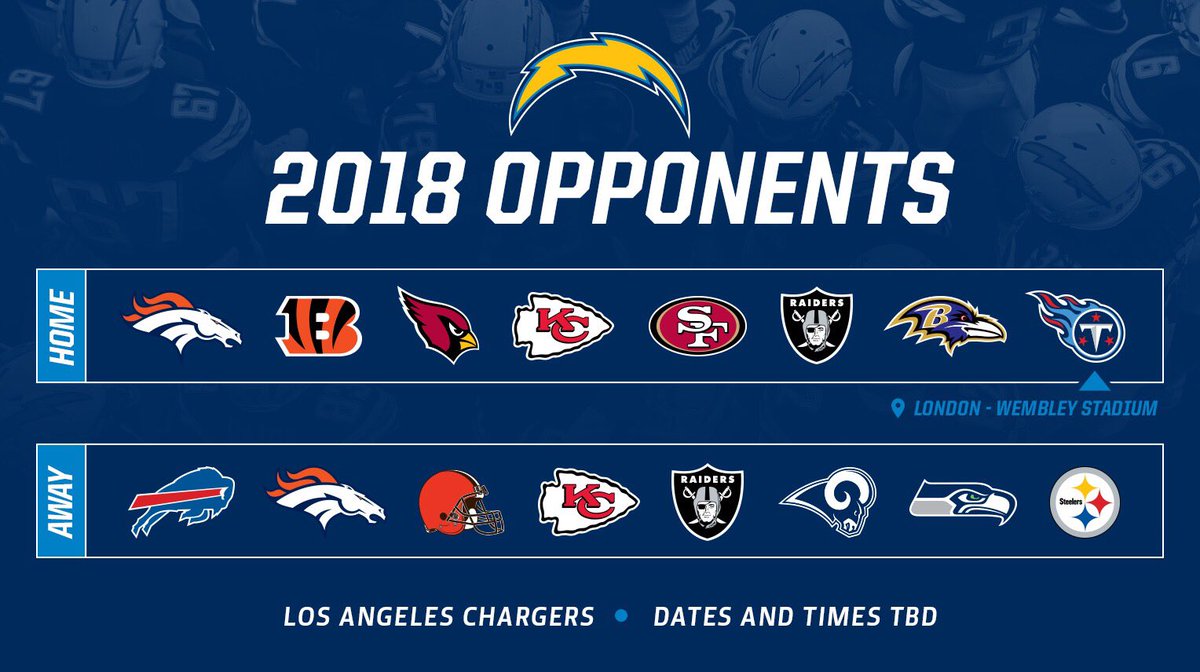 Chargers Schedule