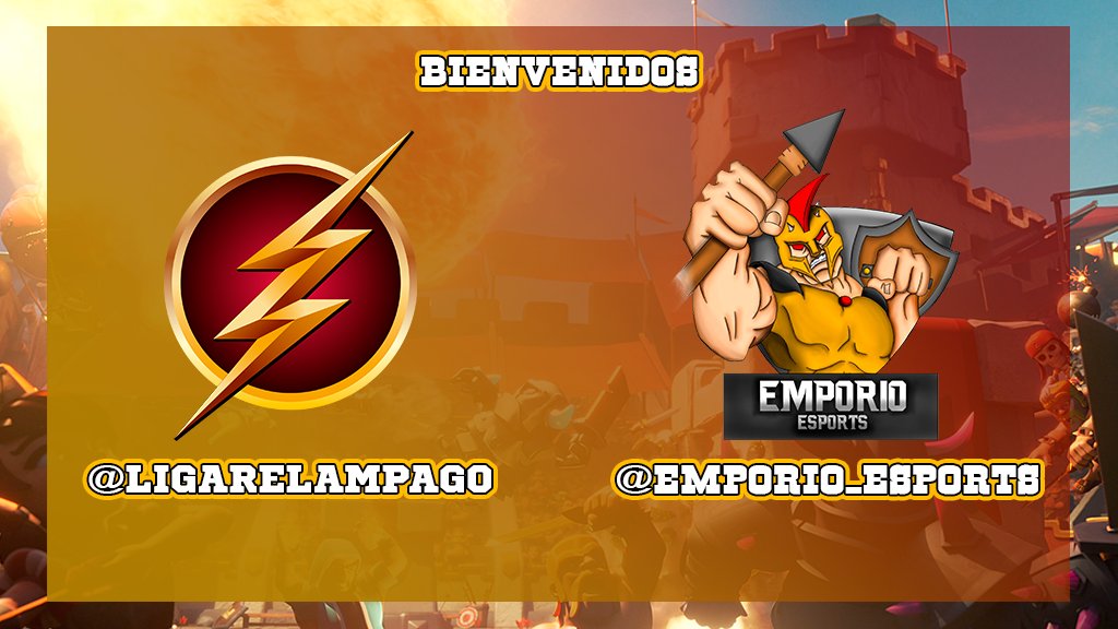 ⚡️ EQUIPO CONFIRMADO DE ESTA SEGUNDA EDICION ⚡️

Bienvenidos los jugadores de @Emporio_eSports 

llegaron los guerreros top 5 de Mexico a demostrar que Mexico es el mejor en Clash Royale, exitos en la segunda edicion de la liga relampago

⚡️ Muchos Exitos ⚡️
