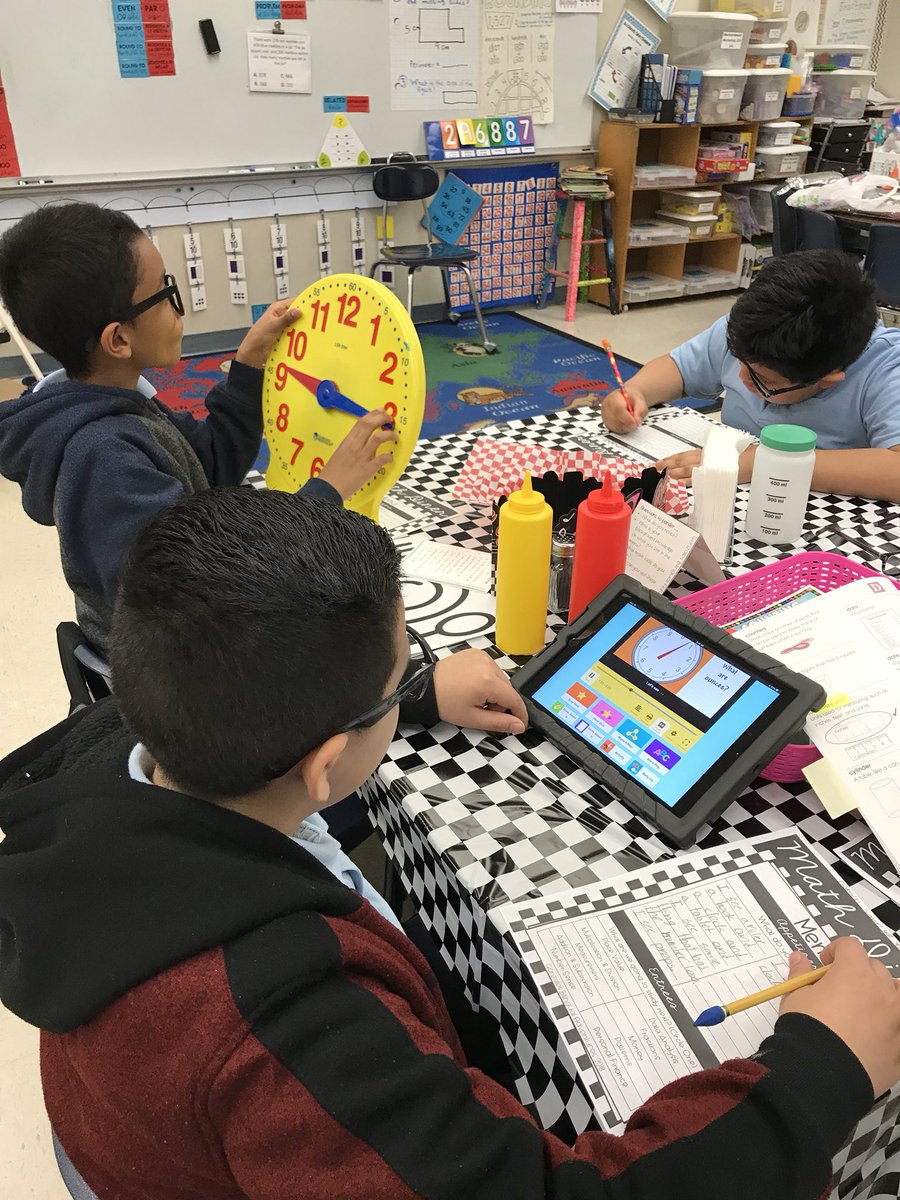 Bilingualadv's tweet photo. #mathunitinventory #mathdiner #50sdiner #frontloadingthenextmathunit #Measurement #thekiddoslovedit @NISDElemMath @ericaarevalo6 @NISDPassmore https://t.co/AtbfxIsVQS