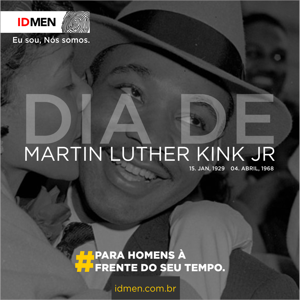 IDMenCosmeticos's tweet photo. Nossa homenagem ao homem que liderou a defesa dos direitos civis: Martin Luther King Jr. Um homem à frente do seu tempo. Em 4 de abril de 1968, o mundo perdeu um sonhador, porém, cinco décadas depois, seus sonhos ainda inspiram os defensores da igualdade de direitos. https://t.co/77v1AqLm8a