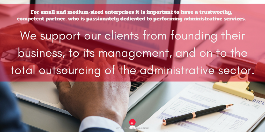 Swisspremiumin's tweet photo. For small and medium-sized enterprises it is important to have a trustworthy, competent #partner, who is passionately dedicated to performing #administrative #services.
https://t.co/ssKeMU4pJb https://t.co/d80Qsx4VuP