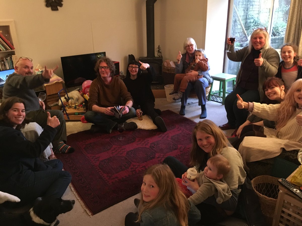 TheBookshopBand's tweet photo. Listening in to the #folk awards from #wigtown listening in and holding our breath for @BethanyPorter1 #waywardband @elizacarthy https://t.co/t2VPrhuFOi