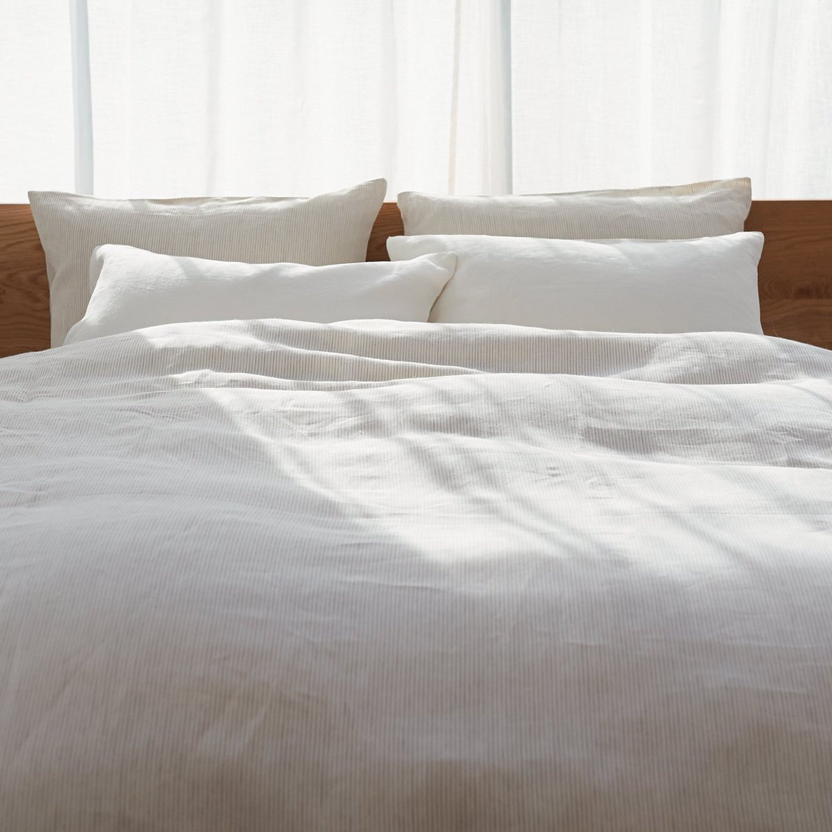 MUJI USA on Twitter "[Linen Bedding] With its hollow fibers, our linen