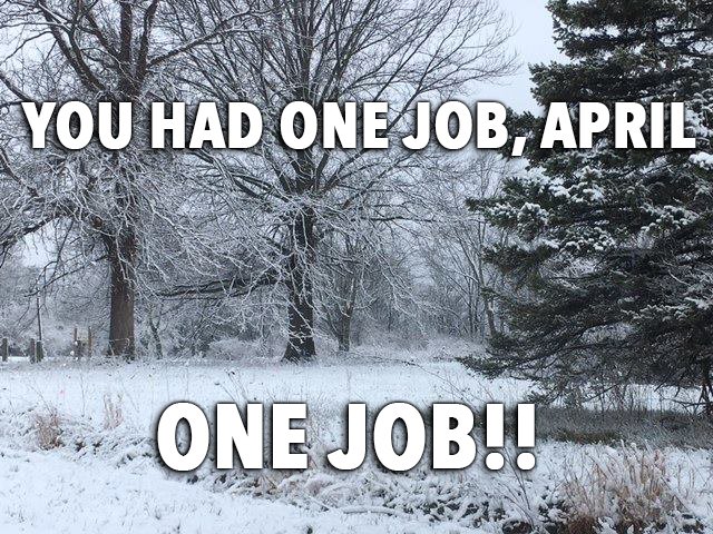 wrtv's tweet photo. Apparently in Indiana, April Fools' Day lasts the whole month. https://t.co/KnZiP3stv1