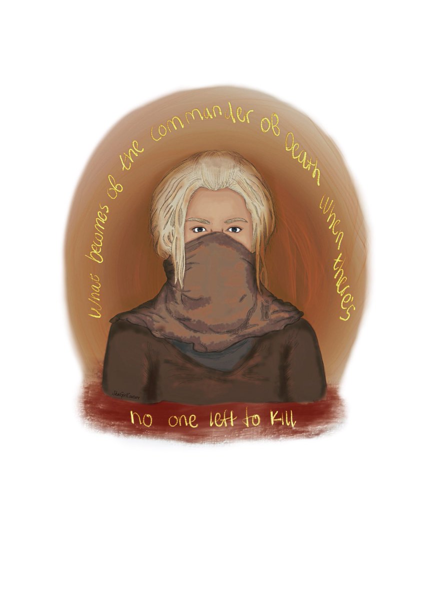 SkaiGirlCouture's tweet photo. What becomes of the commander of death when there’s no one left to kill? #the100 happy 20 Days till #the100season5 #SkaiGirlCouture #clarkegriffin #wanheda #commanderofdeath https://t.co/meQDAdp0Hz