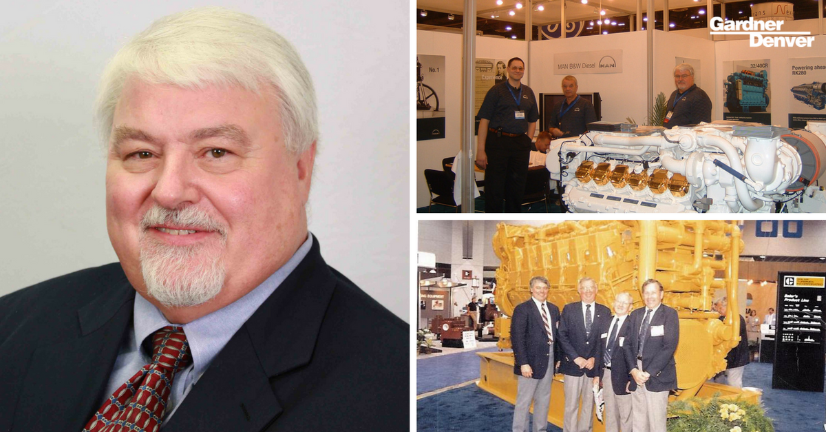 gdeproducts's tweet photo. Meet Tom Holland. He's been to every single @OTCHouston  since the show debuted in #Houston in 1969. If you'll be at this year's show, stop by the @gdpumps  booth (#4947) and say hello! #OTC50 https://t.co/XdCH2Iet0S