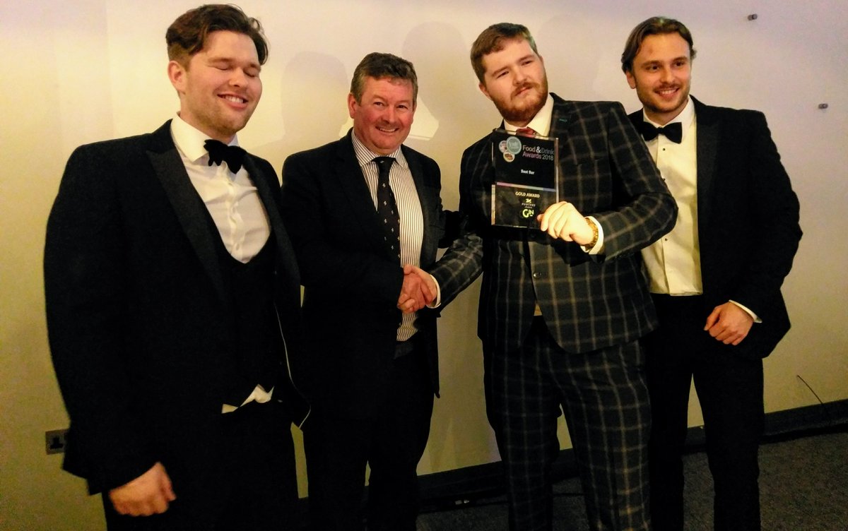 TasteCheshire's tweet image. The Little Tap wins Best Bar #tcawards